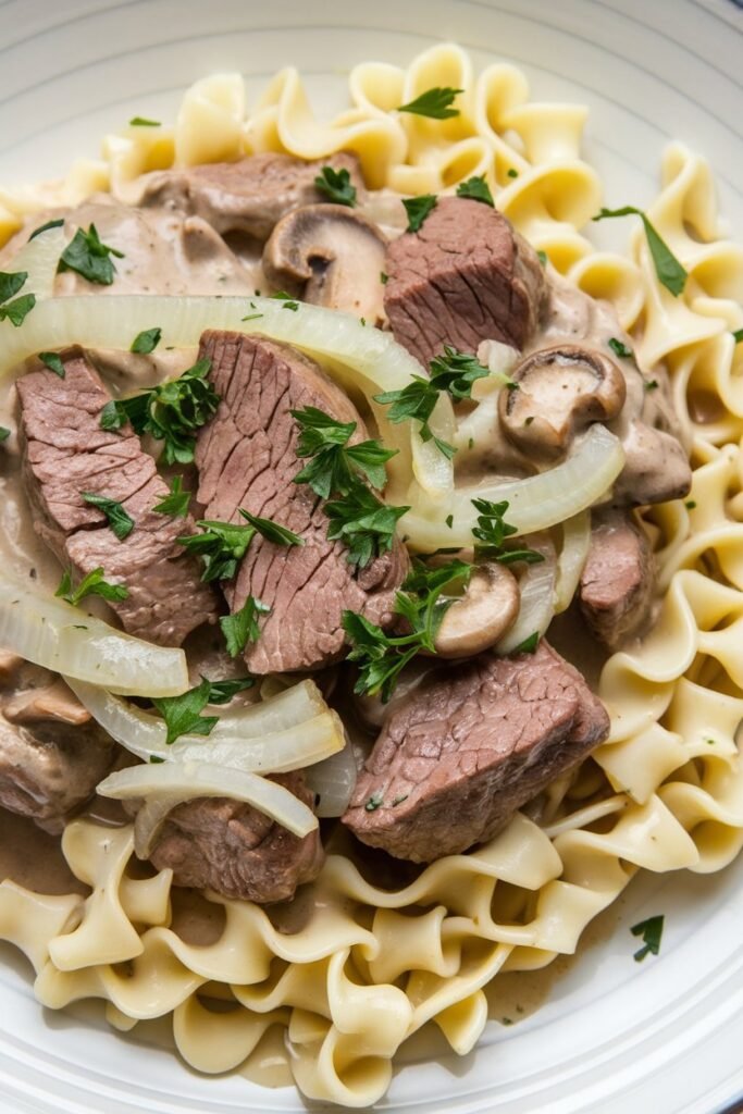 Beef Stroganoff 