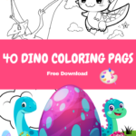 Dino Coloring Pages