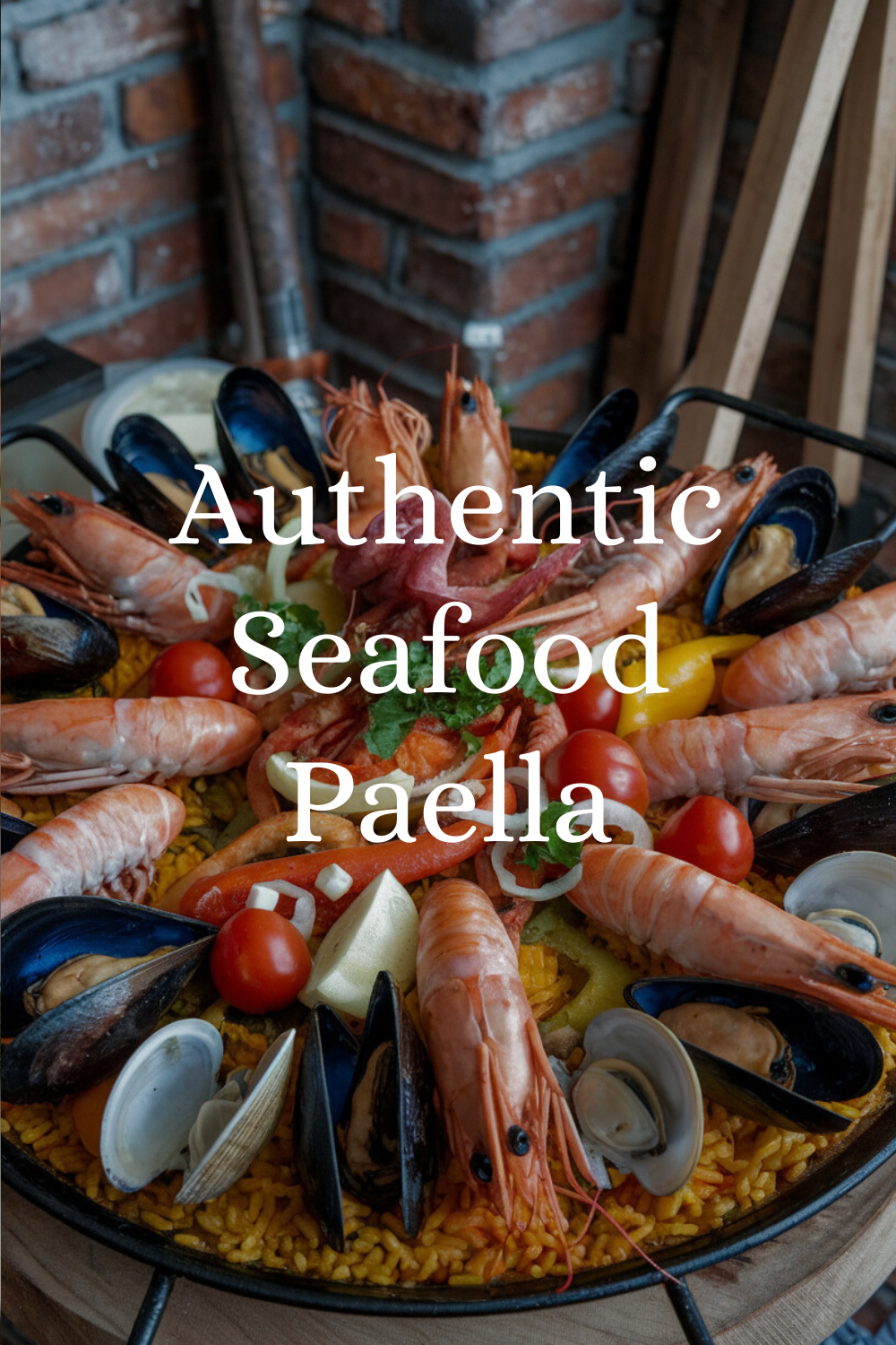 Authentic Seafood Paella