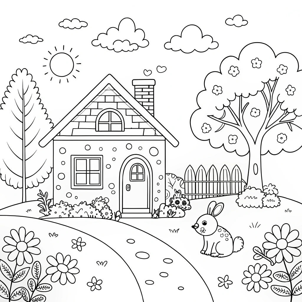 Cozy Coloring Pages