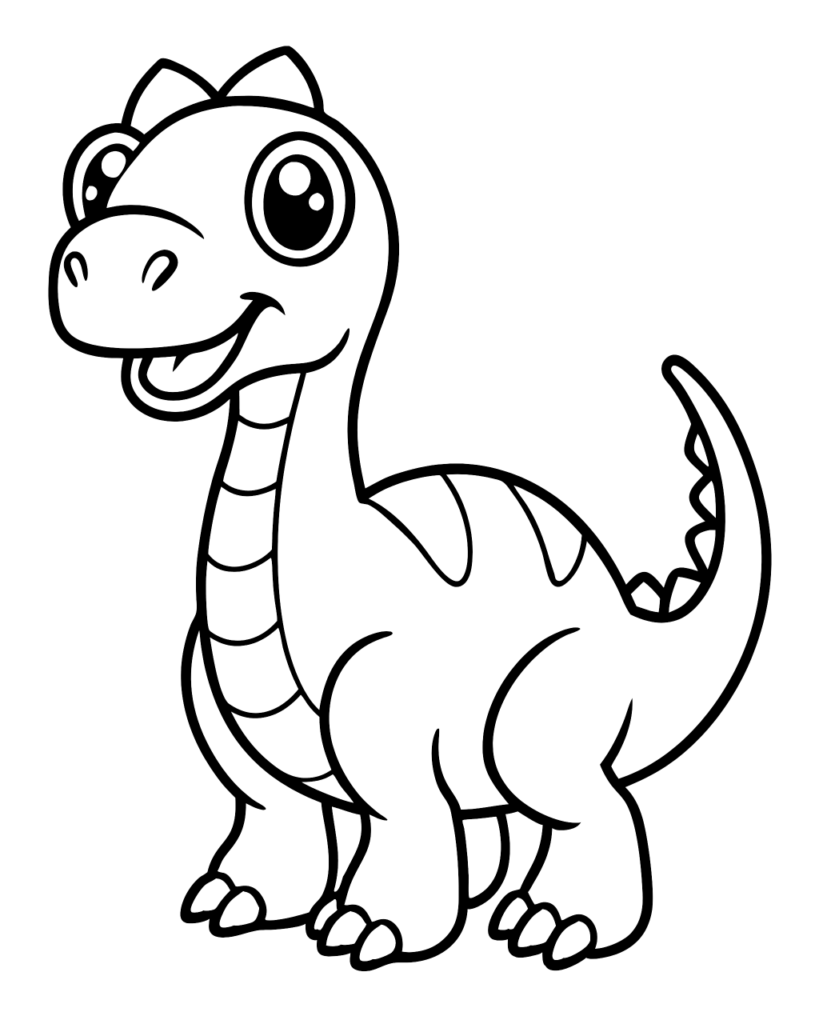 Dinosaur coloring pages