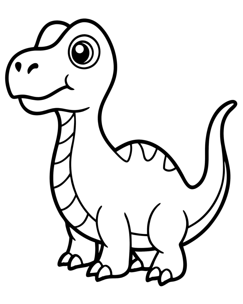 Dinosaur Coloring page 