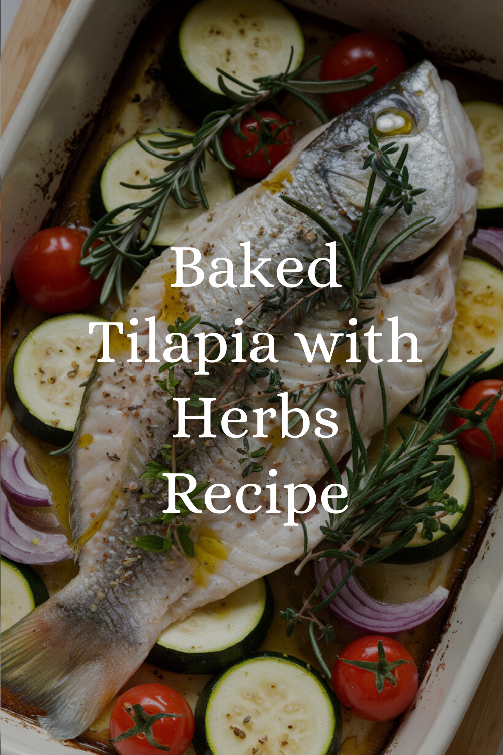 Baked Tilapia with Herbs Recipe